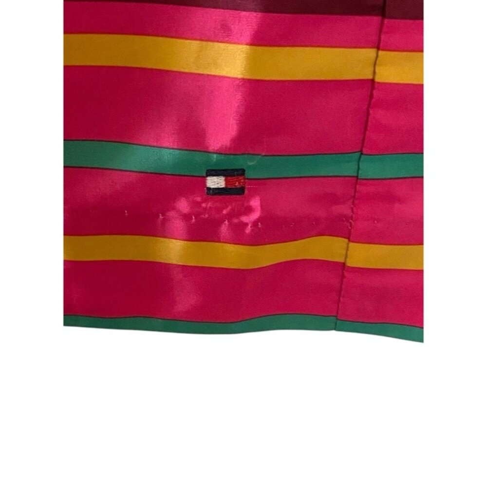 Tommy Hilfiger Girls Colorful Striped‎ Flare Dress Sleeveless 10 - Party Wedding - Picture 3 of 11